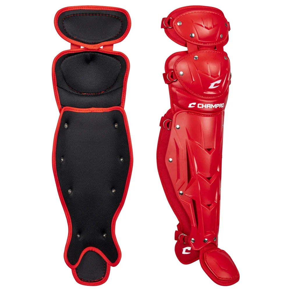 OPTIMUS MVP DOUBLE KNEE LEG GUARD 13.5" SHIN LENGTH